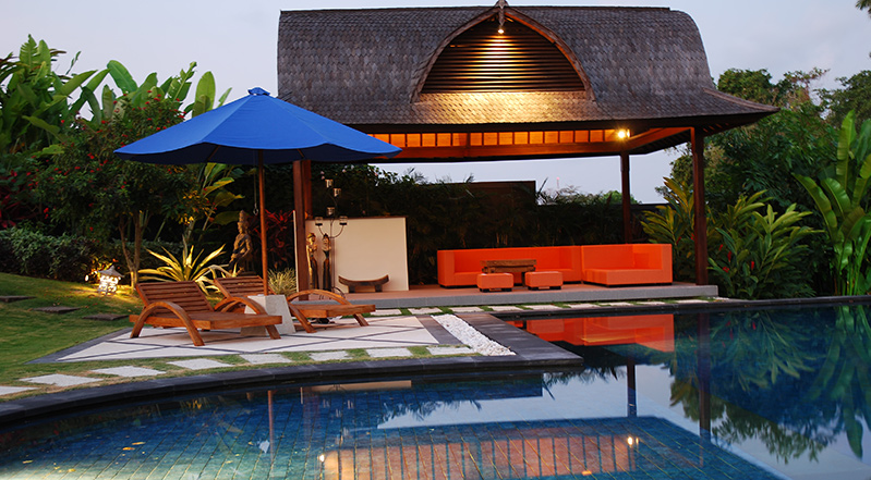 Villa Mriki 1 construction and architecture in Bali