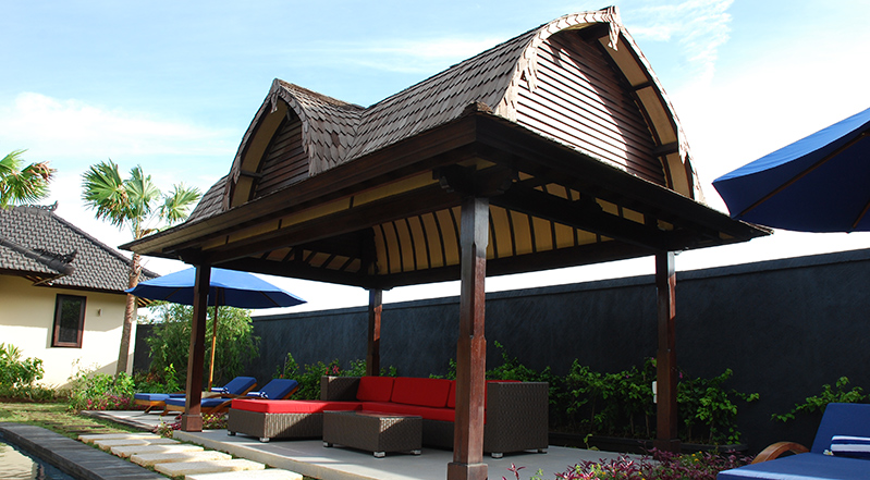 Villa Mriki 2 construction and architecture in Bali