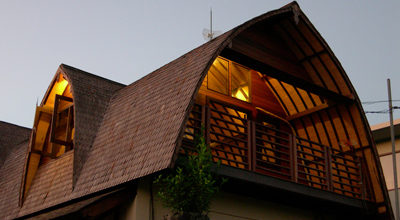 Pondok Batu villa construction and architecture in Bali